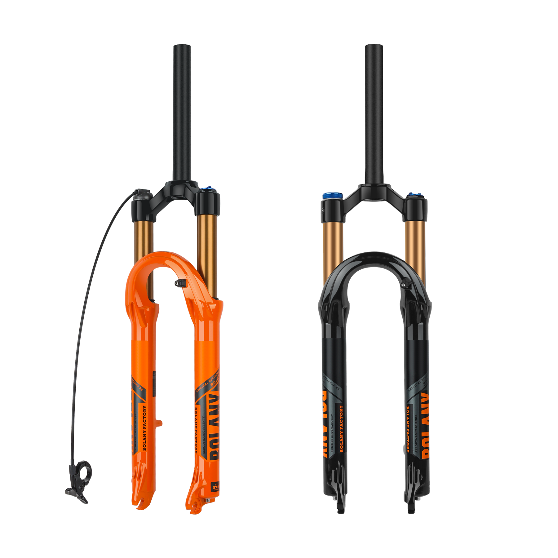 MTB ダブルショルダー サスペンションフォーク 27.5/26インチ 26⁄27.5 